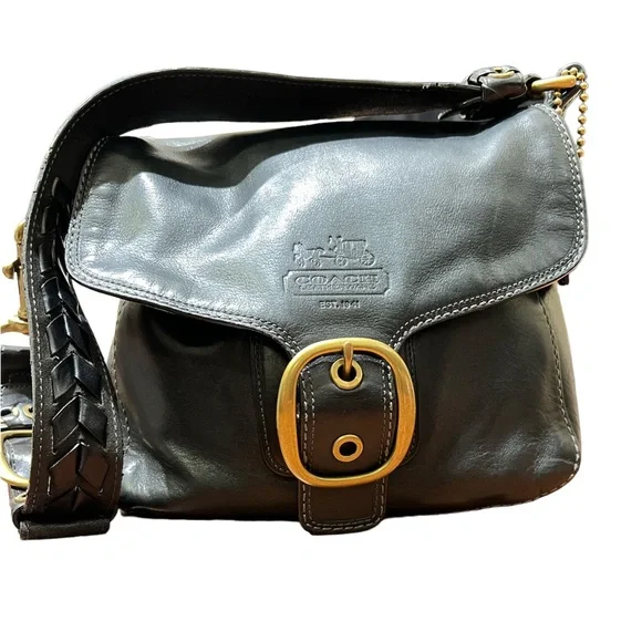 Coach | Bags | Coach Black Bleecker Legacy Tattersall